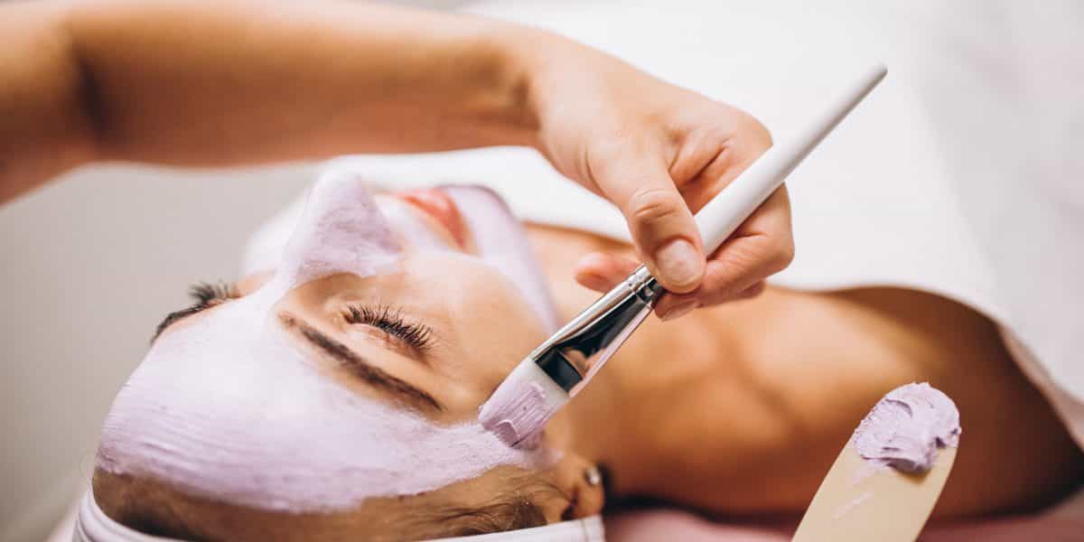 Facial at a beauty salon in Zagreb