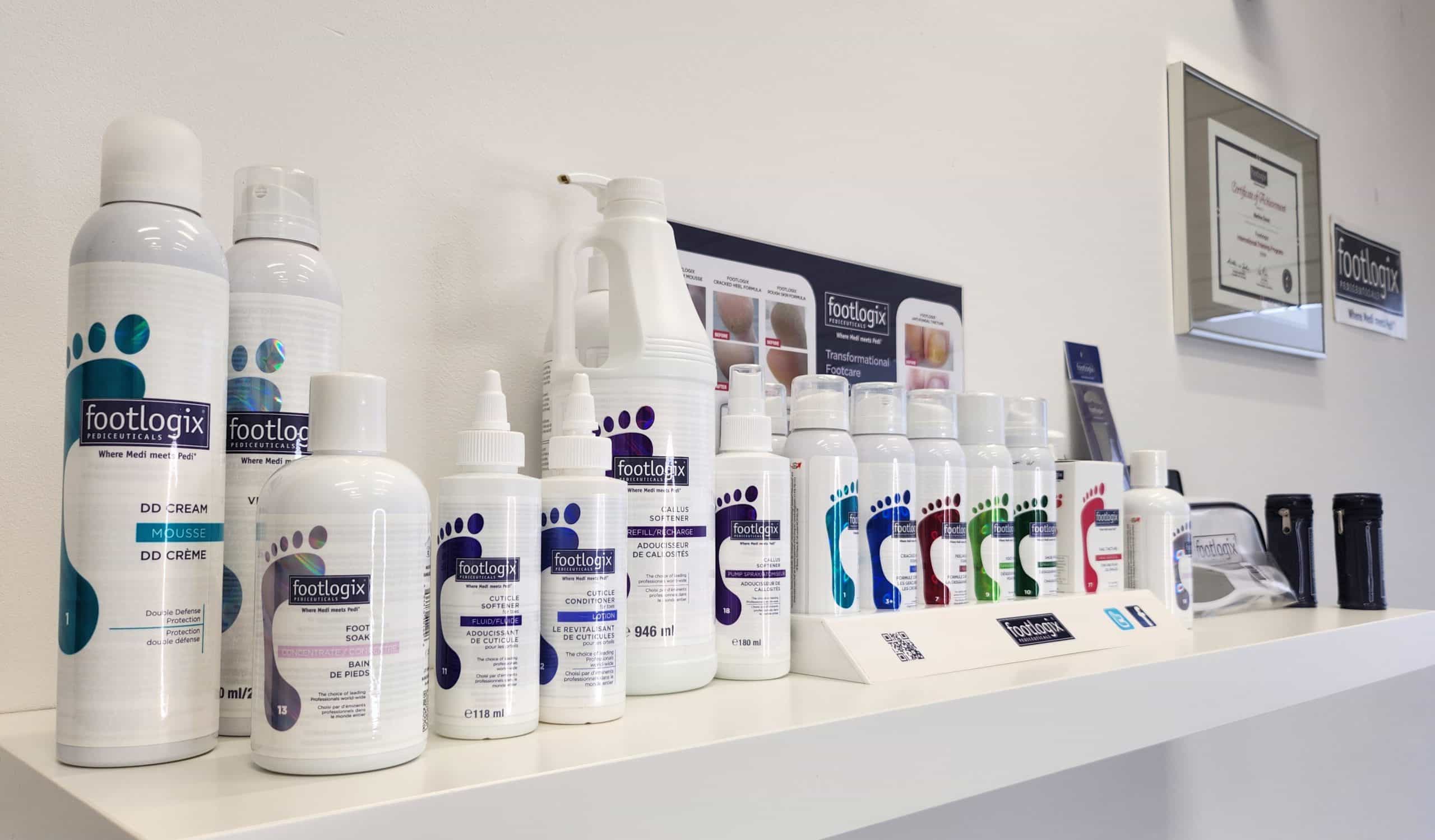 Footlogix pedicure products
